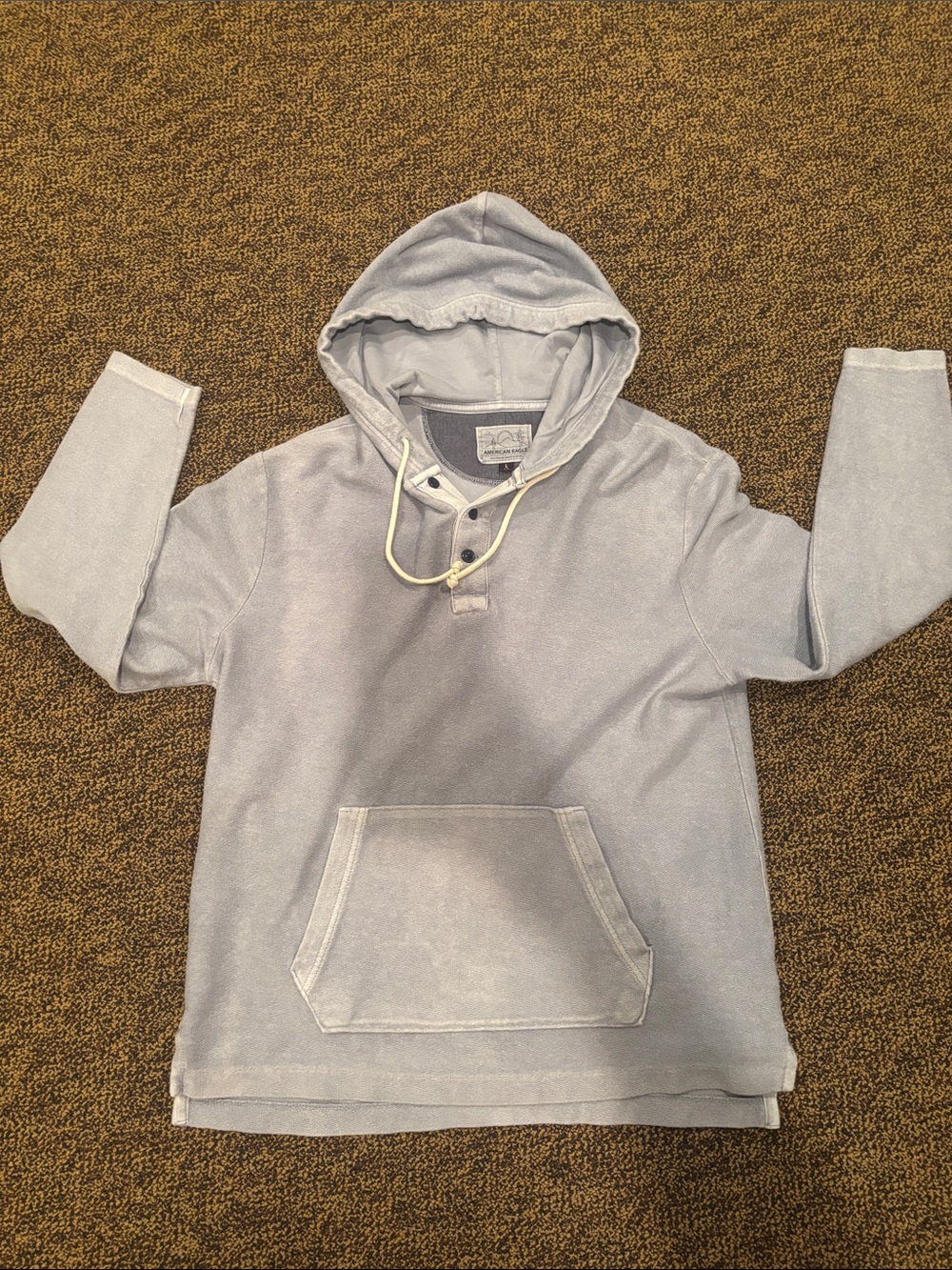 American Eagle light blue size L hoodie